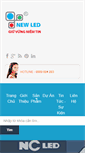 Mobile Screenshot of newled.com.vn